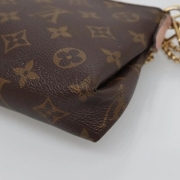 LOUIS VUITTON Monogram Pallas Clutch Shoulder Bag M44037 LV Auth 138614 - Picture 4 of 16